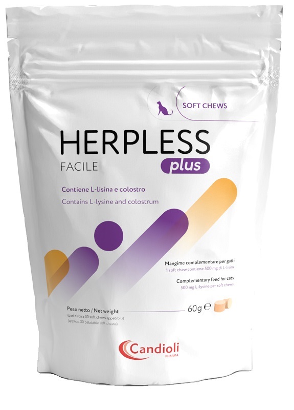 HERPLESS PLUS FACILE 30 SOFT CHEWS - Farmacia Puddu Baire S.r.l.