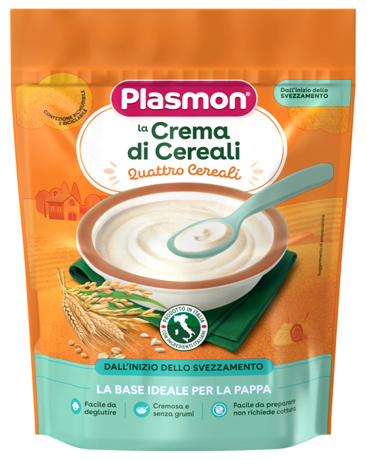 PLASMON CEREALI CREMA AI 4 CEREALI 200 G - Farmacia Puddu Baire S.r.l.