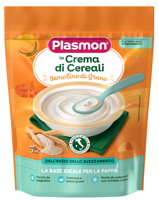 PLASMON CEREALI SEMOLINO DI GRANO 200 G - Farmacia Puddu Baire S.r.l.