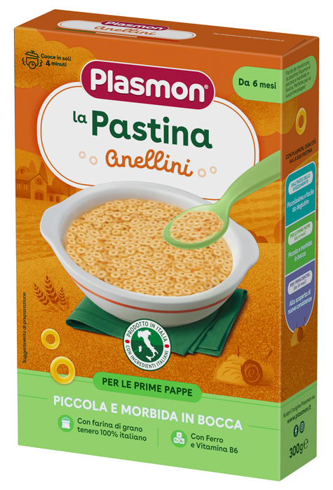 PLASMON PASTA ANELLINI 300 G - Farmacia Puddu Baire S.r.l.