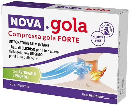 NOVA GOLA FORTE 20 COMPRESSE - Farmacia Puddu Baire S.r.l.