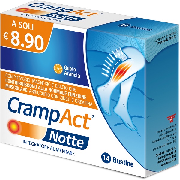 CRAMPACT NOTTE 14 BUSTINE - Farmacia Puddu Baire S.r.l.