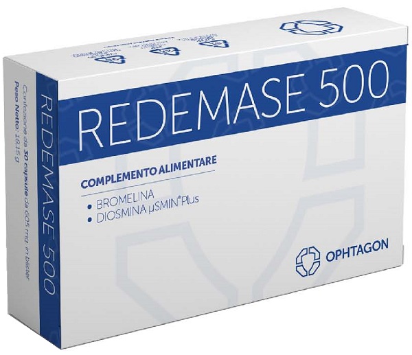 REDEMASE 500 30 CAPSULE - Farmacia Puddu Baire S.r.l.