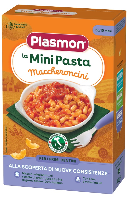 PLASMON PASTA MACCHERONCINI 300 G - Farmacia Puddu Baire S.r.l.