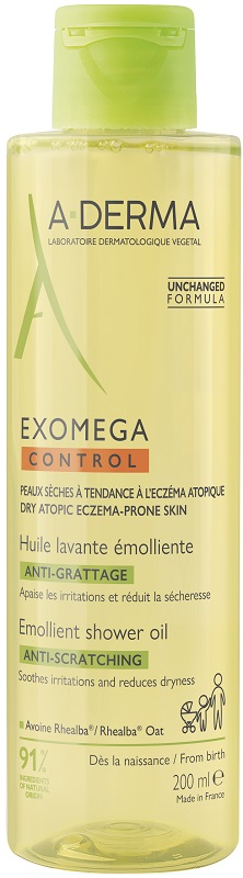 EXOMEGA CONTROL OLIO LAVANTE EMOLLIENTE 200 ML NUOVO PACK - Farmacia Puddu Baire S.r.l.