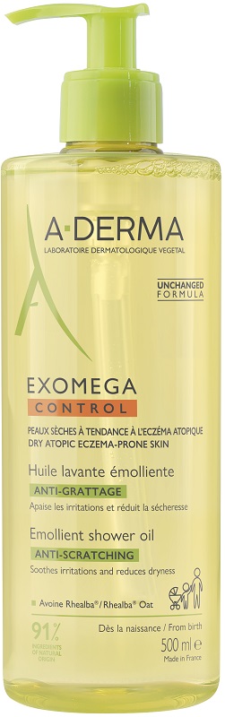 EXOMEGA CONTROL OLIO LAV 500ML - Farmacia Puddu Baire S.r.l.