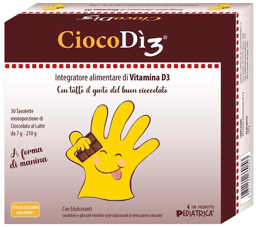 CIOCODI3 30 TAVOLETTE DI CIOCCOLATO - Farmacia Puddu Baire S.r.l.