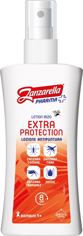 ZANZARELLA LOZIONE EXTRA PROTECTION 100 ML - Farmacia Puddu Baire S.r.l.