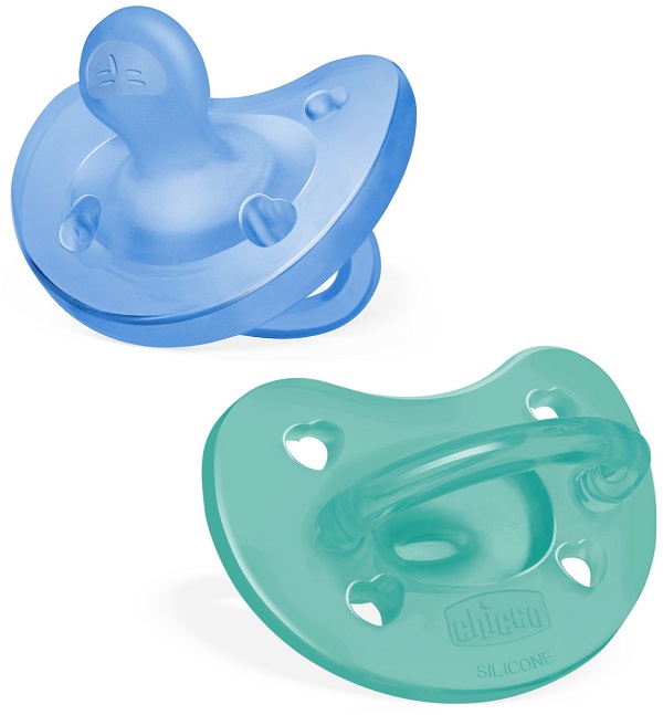 CHICCO GOMMOTTO SILICONE AZZURRO 16-36 MESI 2 PEZZI - Farmacia Puddu Baire S.r.l.