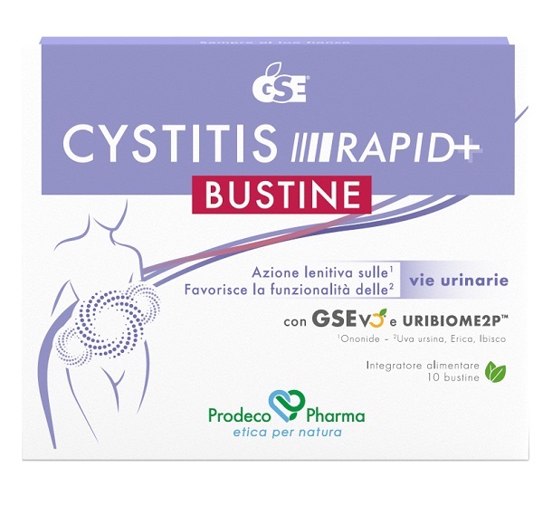 GSE CYSTITIS RAPID+ 10 BUSTINE - Farmacia Puddu Baire S.r.l.