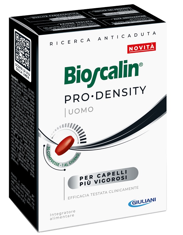 BIOSCALIN PRO DENSITY UOMO 30 COMPRESSE - Farmacia Puddu Baire S.r.l.