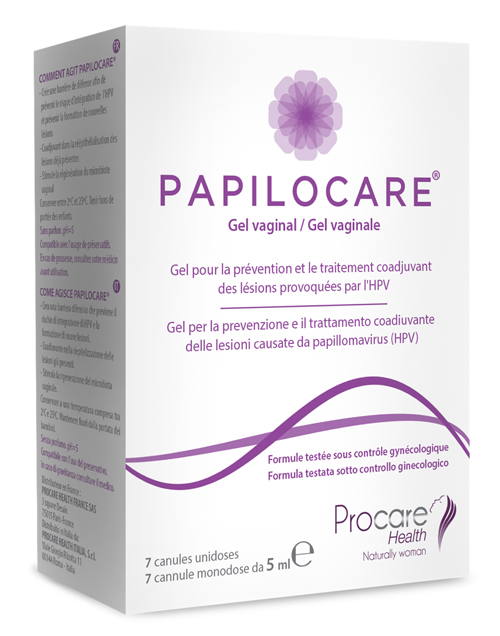 PAPILOCARE GEL VAGINALE 7 CANNULE MONODOSE X 5 ML - Farmacia Puddu Baire S.r.l.
