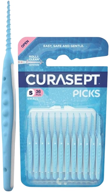 CURASEPT PICKS SMALL 36 PEZZI - Farmacia Puddu Baire S.r.l.