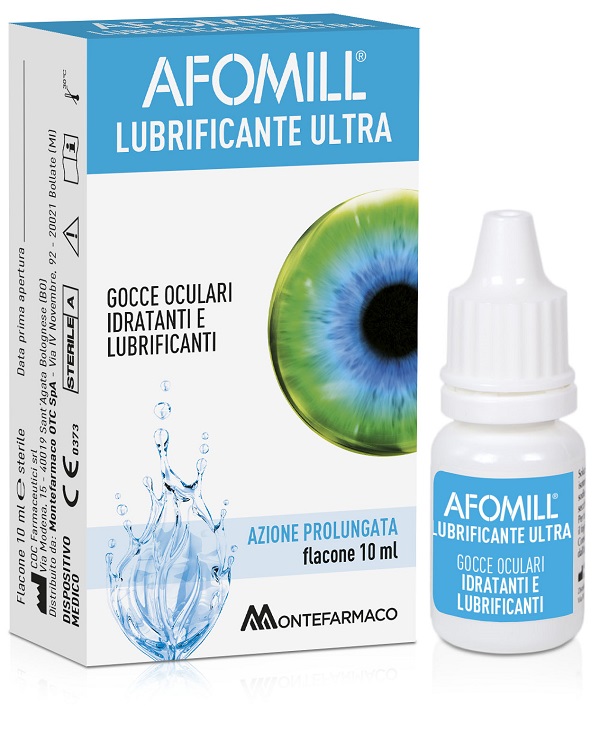 AFOMILL LUBRIFICANTE ULTRA GOCCE OCULARI 10 ML - Farmacia Puddu Baire S.r.l.