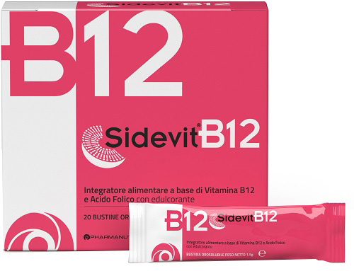 SIDEVIT B12 20 STICK - Farmacia Puddu Baire S.r.l.