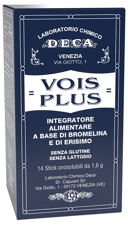 VOIS PLUS 14 STICK OROSOLUBILI - Farmacia Puddu Baire S.r.l.