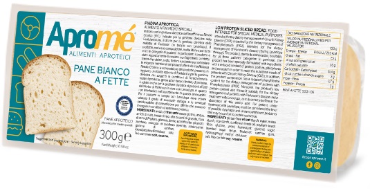 APROME' PANE BIANCO FETTE 300 G - Farmacia Puddu Baire S.r.l.