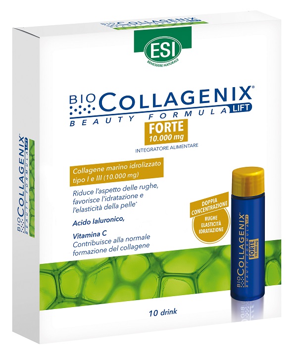 ESI BIOCOLLAGENIX FORTE 10 DRINK - Farmacia Puddu Baire S.r.l.