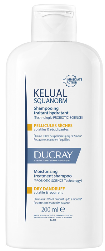 KELUAL SQUANORM SHAMPOO ANTI FORFORA SECCA 200 ML - Farmacia Puddu Baire S.r.l.