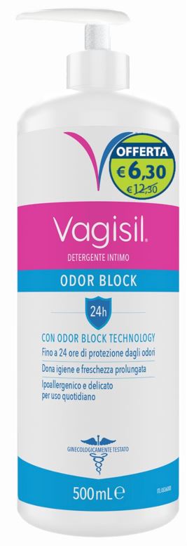 VAGISIL DETERGENTE ODOR BLOCK 500 ML OFFERTA SPECIALE - Farmacia Puddu Baire S.r.l.