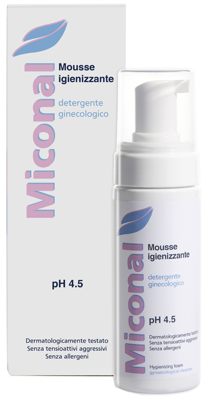 MICONAL MOUSSE IGIENIZZANTE 150 ML - Farmacia Puddu Baire S.r.l.