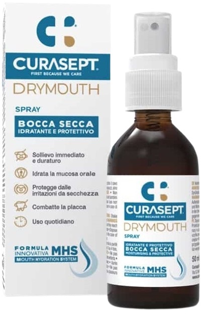 CURASEPT DRYMOUTH SPRAY 50 ML - Farmacia Puddu Baire S.r.l.