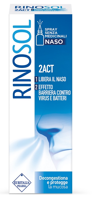 SPRAY NASALE RINOSOL 2ACT 15 ML - Farmacia Puddu Baire S.r.l.
