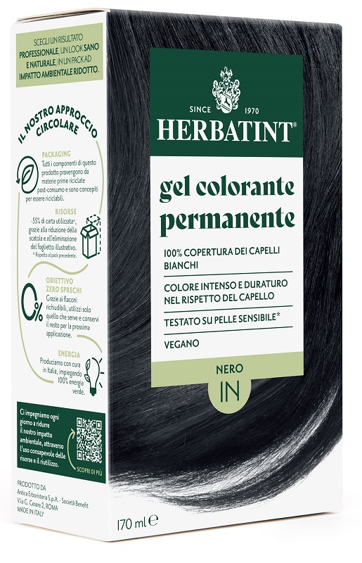 HERBATINT 1N NERO 170 ML - Farmacia Puddu Baire S.r.l.