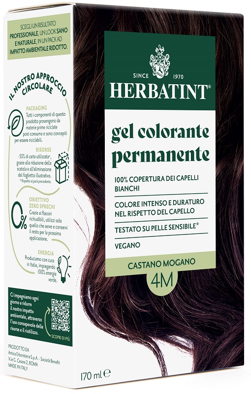 HERBATINT 4M CASTANO MOGANO 170 ML - Farmacia Puddu Baire S.r.l.