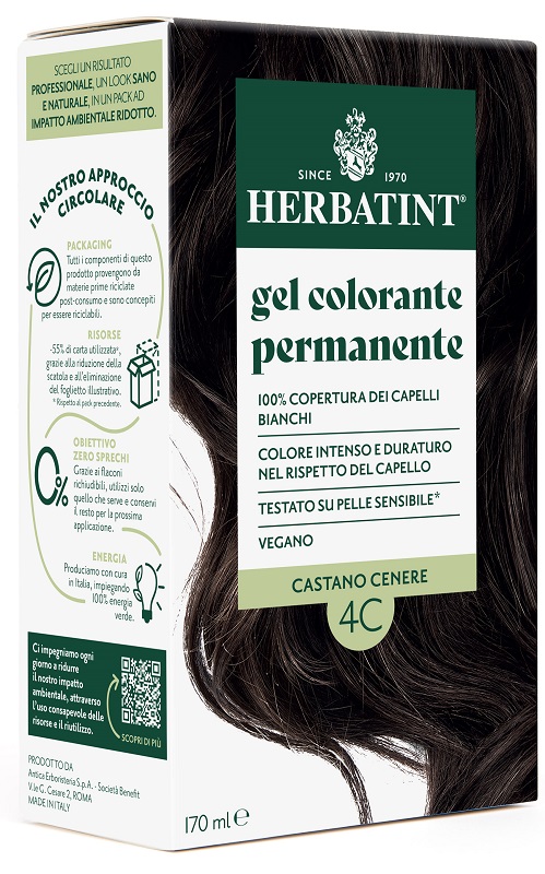 HERBATINT 4C CASTANO CENERE 170 ML - Farmacia Puddu Baire S.r.l.