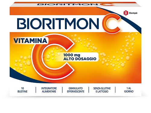 BIORITMON C 1000MG VITAMINA C 10 BUSTINE - Farmacia Puddu Baire S.r.l.