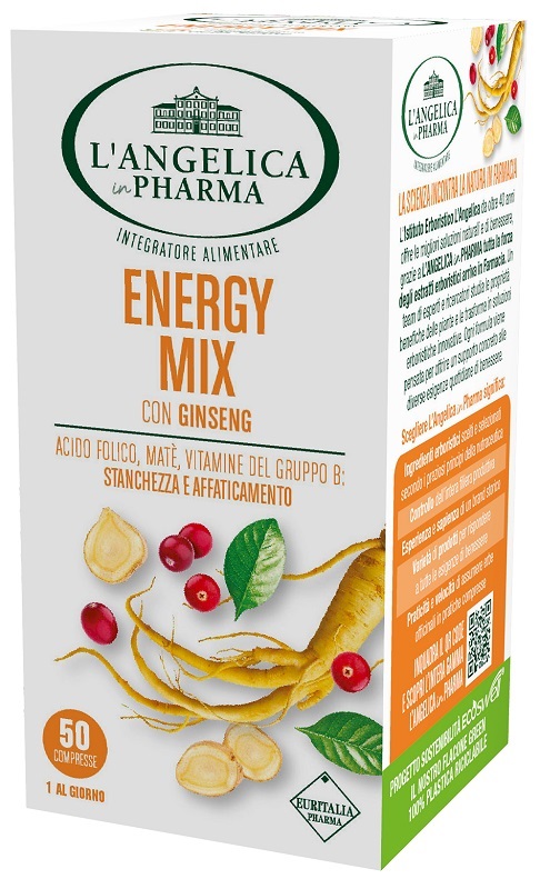 L'ANGELICA ENERGY MIX 50 COMPRESSE - Farmacia Puddu Baire S.r.l.
