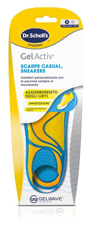SCHOLL GELACTIV SCARPE CASUAL SNICKERS MISURA SMALL NUOVA SERIE 2025 1 PAIO - Farmacia Puddu Baire S.r.l.