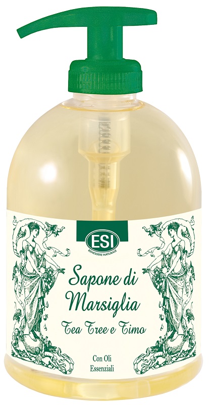 ESI SAPONE MARSIGLIA TEA TREE & TIMO 500 ML - Farmacia Puddu Baire S.r.l.