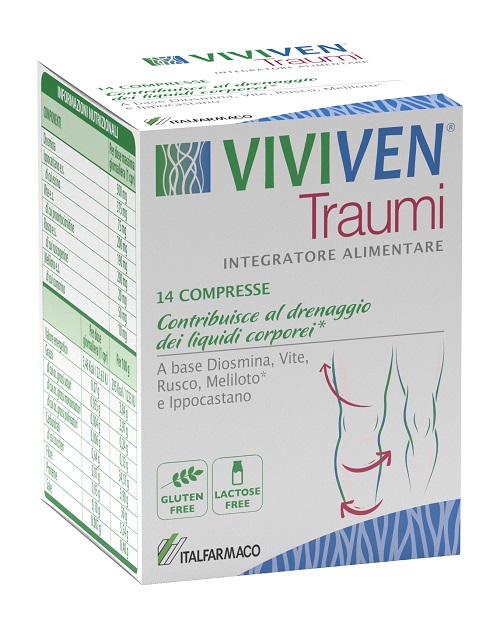 VIVIVEN TRAUMI 14 COMPRESSE - Farmacia Puddu Baire S.r.l.